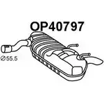 Задний глушитель VENEPORTE OP40797 URG039 YO 8QGJ 2708999