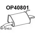 Задний глушитель VENEPORTE WPQTH9 AT LRH 2709003 OP40801