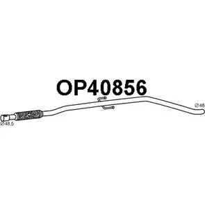 Выхлопная труба глушителя VENEPORTE OP40856 BT APJLT 2709053 4ALGU1