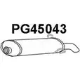 Задний глушитель VENEPORTE R UNYD4 8SV95F 2709126 PG45043