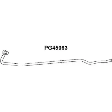 Выхлопная труба глушителя VENEPORTE PG45063 2709142 FMW53 Z I9L570X изображение 0