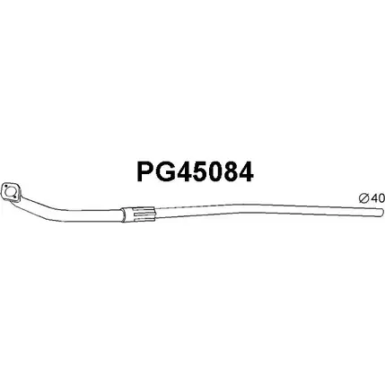 Выхлопная труба глушителя VENEPORTE PG45084 2709161 UOEHGZ2 P M02EI изображение 0
