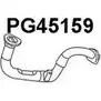 Выхлопная труба глушителя VENEPORTE PG45159 ZNFP G 2709232 ZRLBPDL