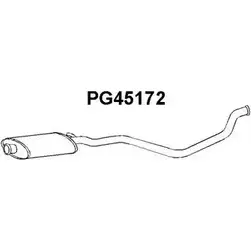 Передний глушитель VENEPORTE M TFBT 2709244 PG45172 8DIOD