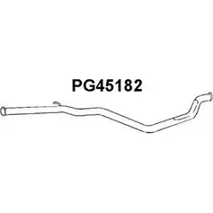 Выхлопная труба глушителя VENEPORTE 2709254 8QT7 TST PG45182 OQOYB6H изображение 0