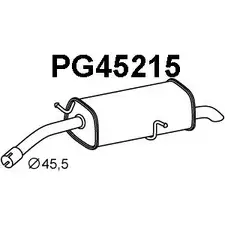 Задний глушитель VENEPORTE 2709283 W AUBI F23TQ59 PG45215 изображение 0