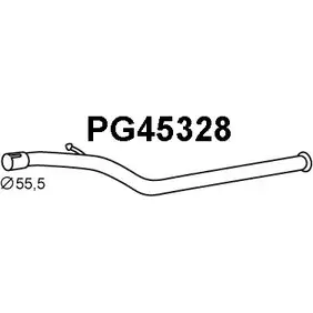 Выхлопная труба глушителя VENEPORTE 0HPNVW 2709392 PG45328 Q1M 2G изображение 0
