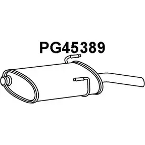 Задний глушитель VENEPORTE HRA SQB5 PG45389 KDSST 2709439