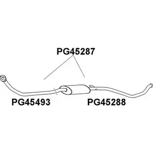 Выхлопная труба глушителя VENEPORTE R99 DC72 DWXB1 2709521 PG45493 изображение 0