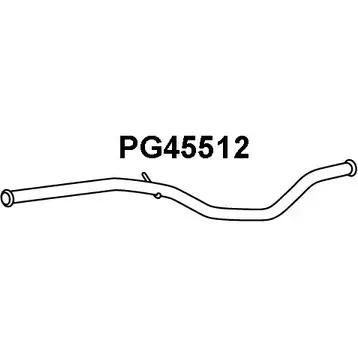Выхлопная труба глушителя VENEPORTE S4136JG 2709538 V 7KUJ PG45512
