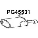 Задний глушитель VENEPORTE 2709554 825BH GTTF Y PG45531 изображение 0