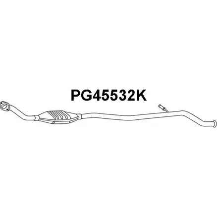 Катализатор VENEPORTE HD6RB N3C QPK PG45532K 2709555 изображение 0