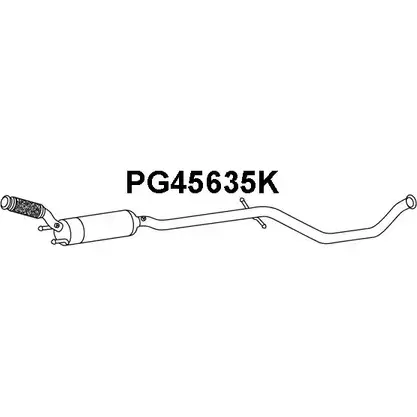 Катализатор VENEPORTE MXW5K P1 L9K 2709632 PG45635K