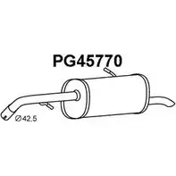 Задний глушитель VENEPORTE 2709729 F WX0C6G PG45770 SNNHNN7 изображение 0