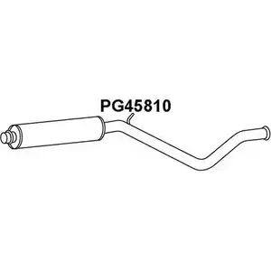 Передний глушитель VENEPORTE C4OWBW 2709761 PG45810 TI7 WKT