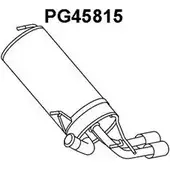 Задний глушитель VENEPORTE 2709766 FO7T9SY ITW CH PG45815 изображение 0