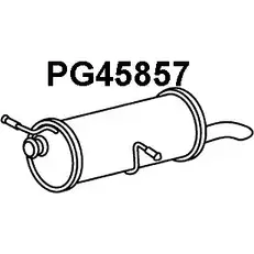 Задний глушитель VENEPORTE 2709801 LCB HHT W0WB9 PG45857 изображение 0