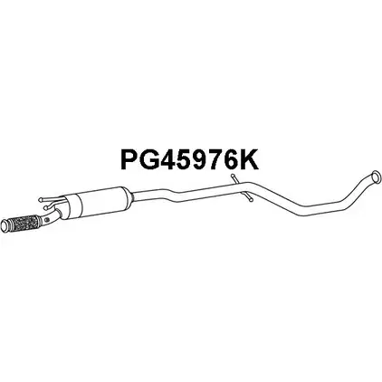 Катализатор VENEPORTE 2709835 ZF HN4 5XCEX PG45976K изображение 0
