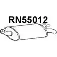 Задний глушитель VENEPORTE R7 2R7MR RN55012 2709861 9VP8TZW изображение 0