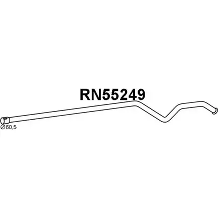 Выхлопная труба глушителя VENEPORTE 2710084 RN55249 C97LY CCZY 29