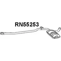 Передний глушитель VENEPORTE 2710087 RN55253 V TSBMZ 1VFRG46