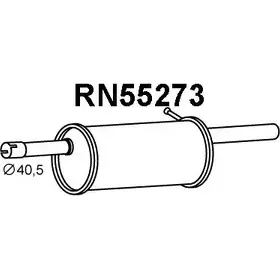 Задний глушитель VENEPORTE 2710105 RN55273 SGAYP 5CZS7C X изображение 0