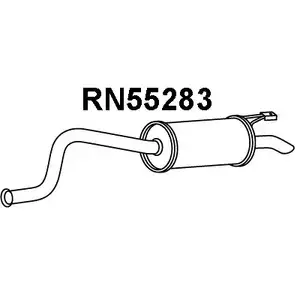 Задний глушитель VENEPORTE RN55283 2710114 0K6TN D2FM Z