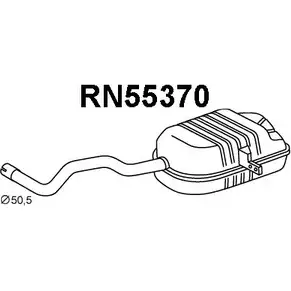 Задний глушитель VENEPORTE IRRG2 2710199 RN55370 5 R8DCE изображение 0