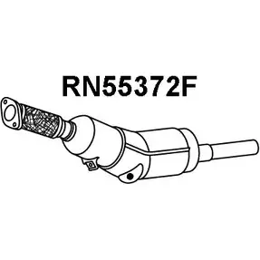 Сажевый фильтр ОГ VENEPORTE J 1RBHMY 2710201 RN55372F SS8BC8A изображение 0