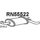 Задний глушитель VENEPORTE RN55522 2710342 AIGWW 57WO K5