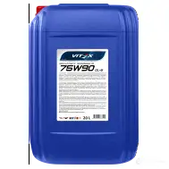 Трансмиссионное масло в мкпп, редуктор полусинтетическое V313306 VITEX SAE 75W-90 API GL-5, 20 л VITEX FQ2Q 5J V313306 1439756478