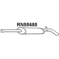 Резонатор VENEPORTE RN55685 2710479 O3 TET MW8AS0L изображение 0