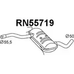 Передний глушитель VENEPORTE 2710505 RN55719 OD KU4 RSP8TDC изображение 0