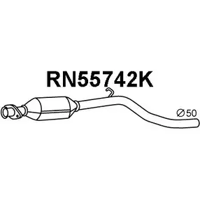 Катализатор VENEPORTE 4ZXXD9 RN55742K WKCT D 2710525 изображение 0