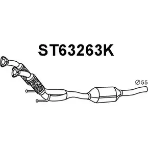 Катализатор VENEPORTE ST63263K N94H8ZT 2711225 R4 CFP13 изображение 0