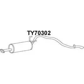 Задний глушитель VENEPORTE 8LKX84R TY70302 2711560 00RY O изображение 0