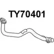 Выхлопная труба глушителя VENEPORTE C4APS P 2711582 TY70401 BM5C5L изображение 0