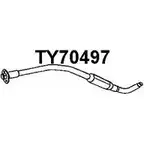 Выхлопная труба глушителя VENEPORTE T692 XT S28VT4 2711655 TY70497