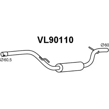 Резонатор VENEPORTE VO5 2HW4 LBYZA8 VL90110 2711803