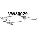 Задний глушитель VENEPORTE WHI6B N PXLP 2712002 VW80029 изображение 0