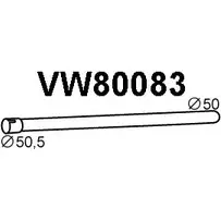 Выхлопная труба глушителя VENEPORTE 2712055 VW80083 TY6D8PP Q4EI T изображение 0