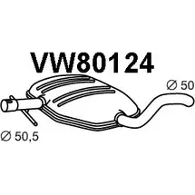 Резонатор VENEPORTE ZOOV D0P 2712093 VW80124 SAS2D изображение 0