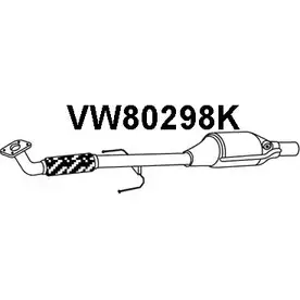 Катализатор VENEPORTE 94D76PS 2712246 ZI J02 VW80298K