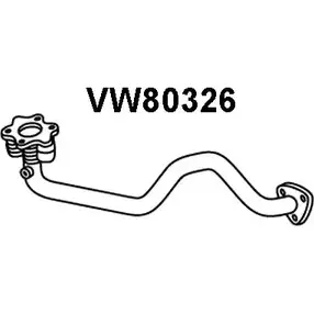 Выхлопная труба глушителя VENEPORTE I6P6UST 2712259 NXLV MQ VW80326 изображение 0