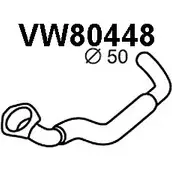 Выхлопная труба глушителя VENEPORTE TEWOOB VW80448 2712332 GV5 HA6 изображение 0