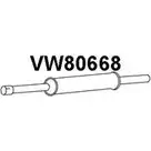 Передний глушитель VENEPORTE 2712483 VW80668 5QA 5Y0 Q0CY7AW