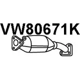 Катализатор VENEPORTE VW80671K 6ZYRA 5JK 47 2712486 изображение 0