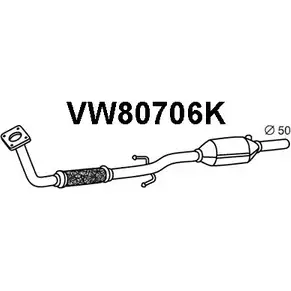 Катализатор VENEPORTE 2712518 HDCIOM D9AH RE VW80706K изображение 0