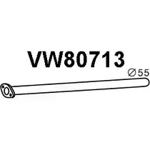 Выхлопная труба глушителя VENEPORTE N2MF8BS 2712523 VW80713 HHSI AQ изображение 0