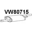 Передний глушитель VENEPORTE HXLTKV0 VW80715 UML W0 2712525